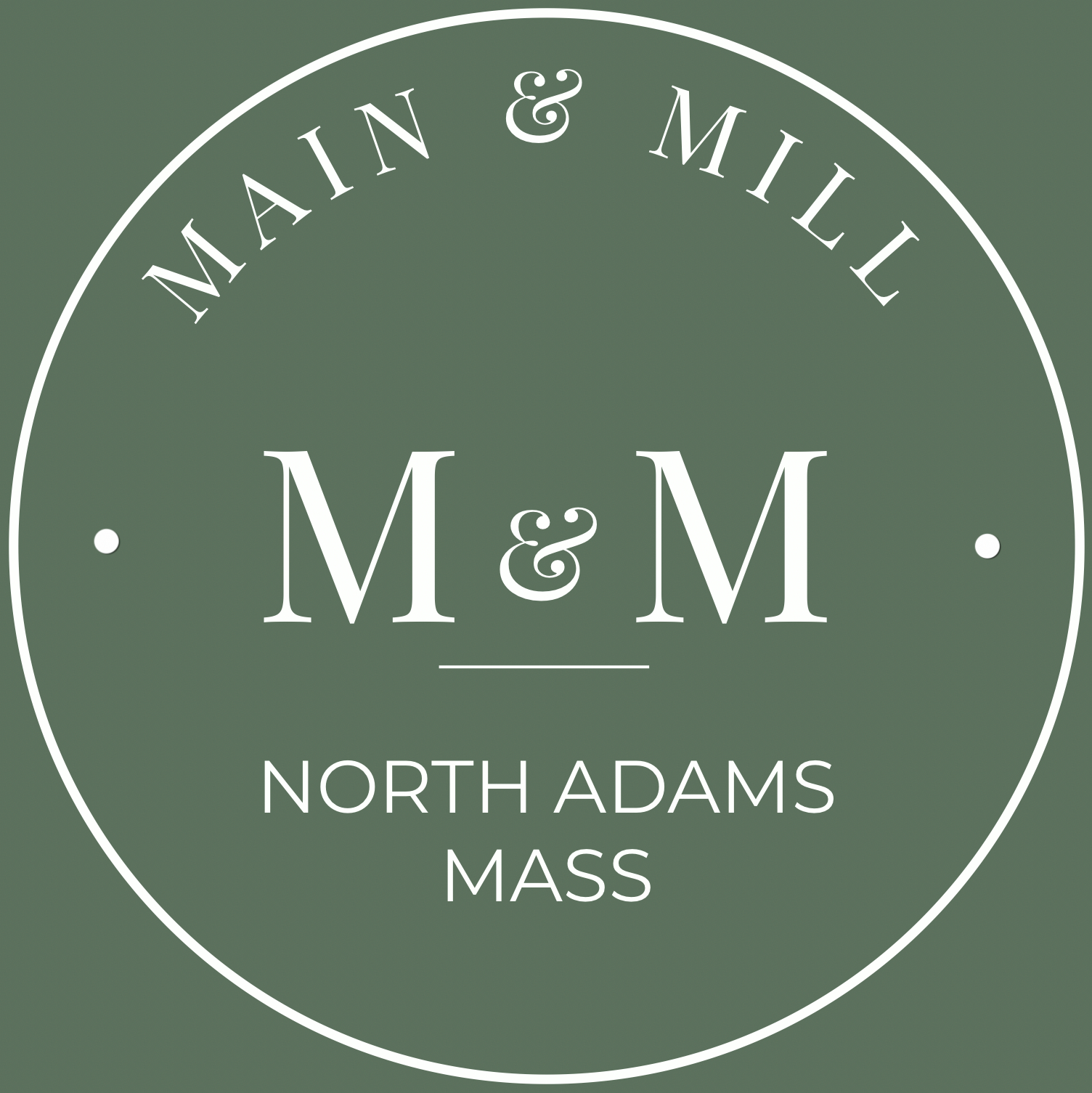 Main and Mill North Adams Logo